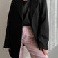 Pure wool black blazer