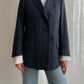 Pure wool blue pinstripe blazer