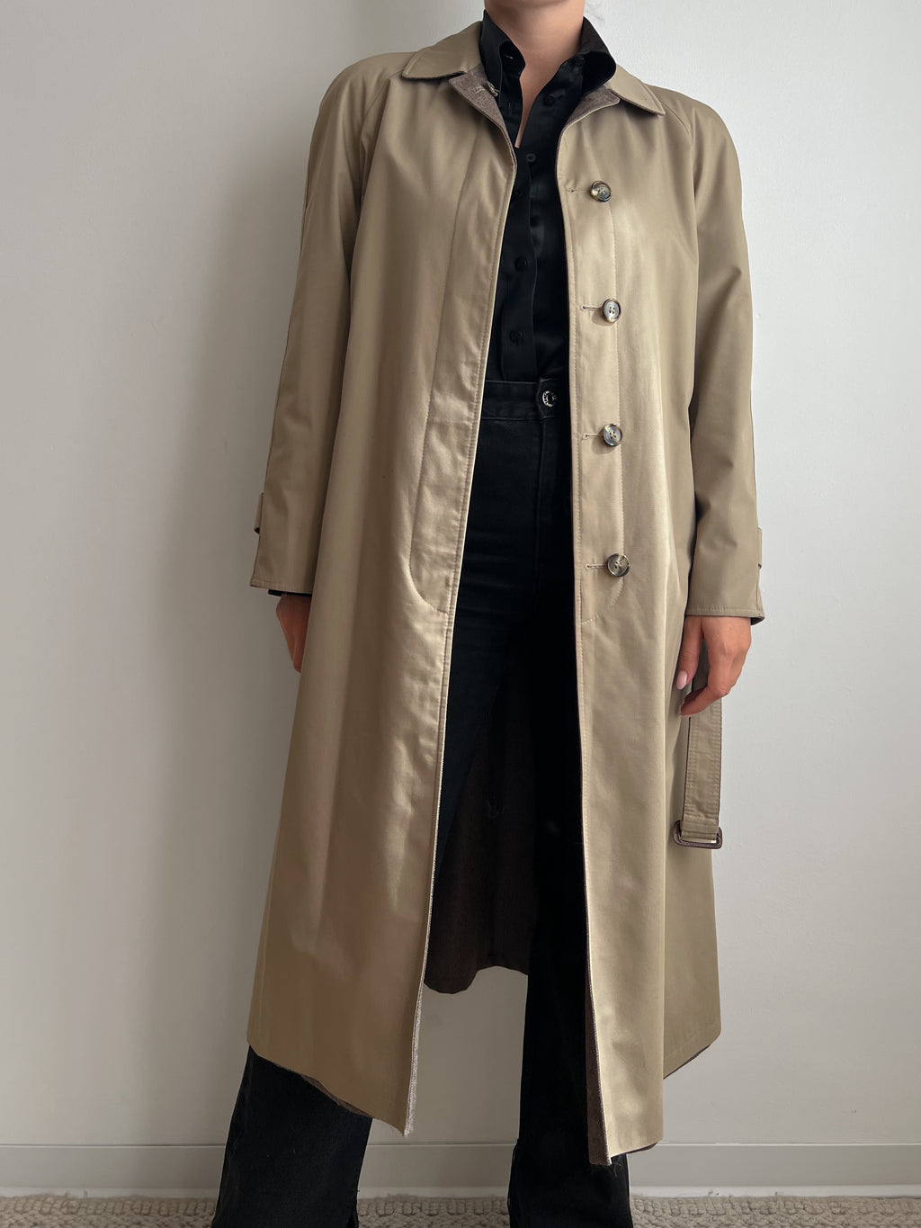 Trench double face
