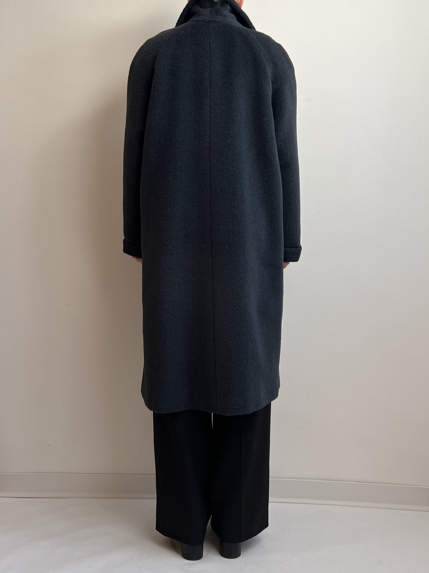 Lama blue long coat