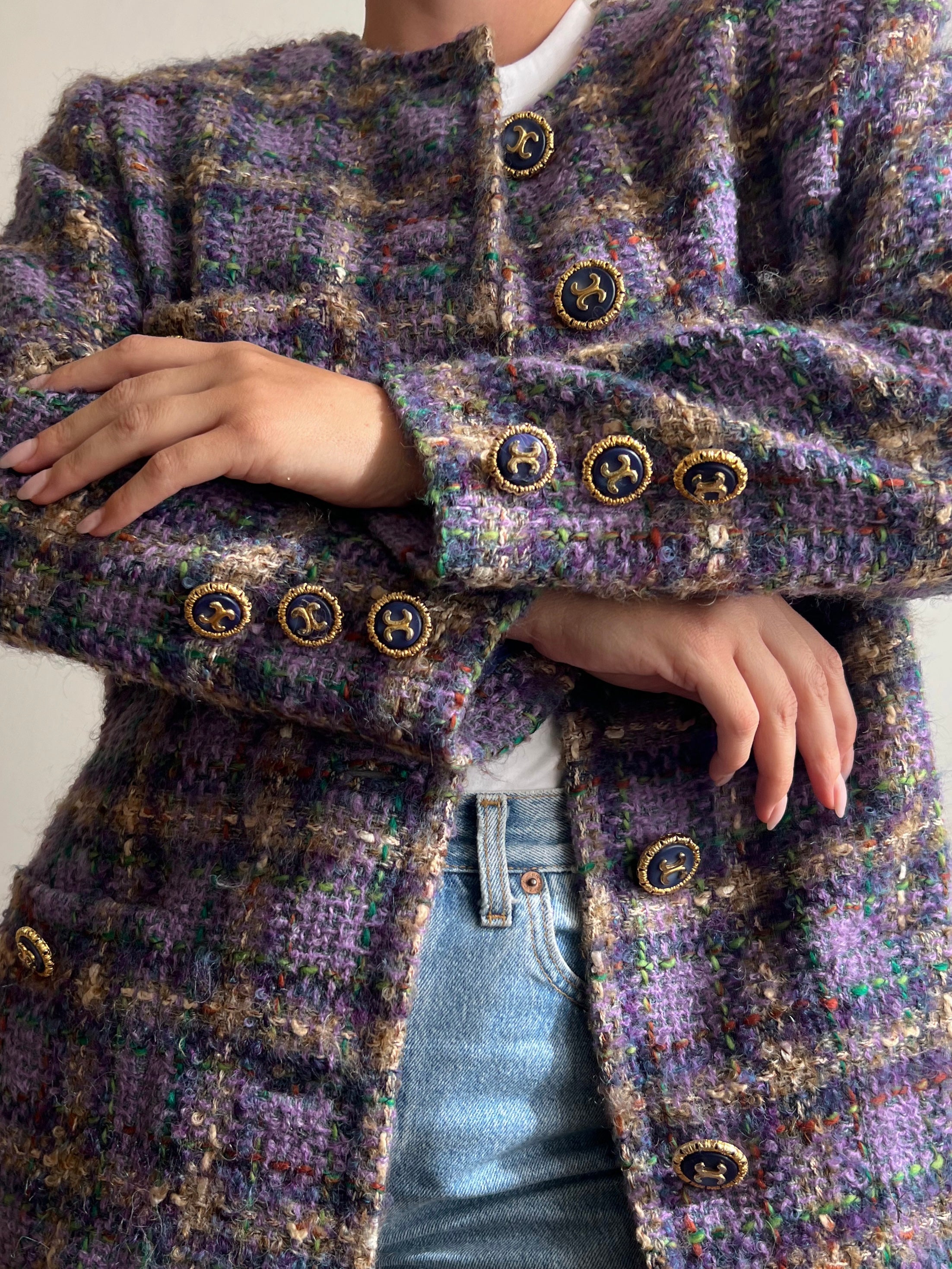 Giacca sartoriale in tweed