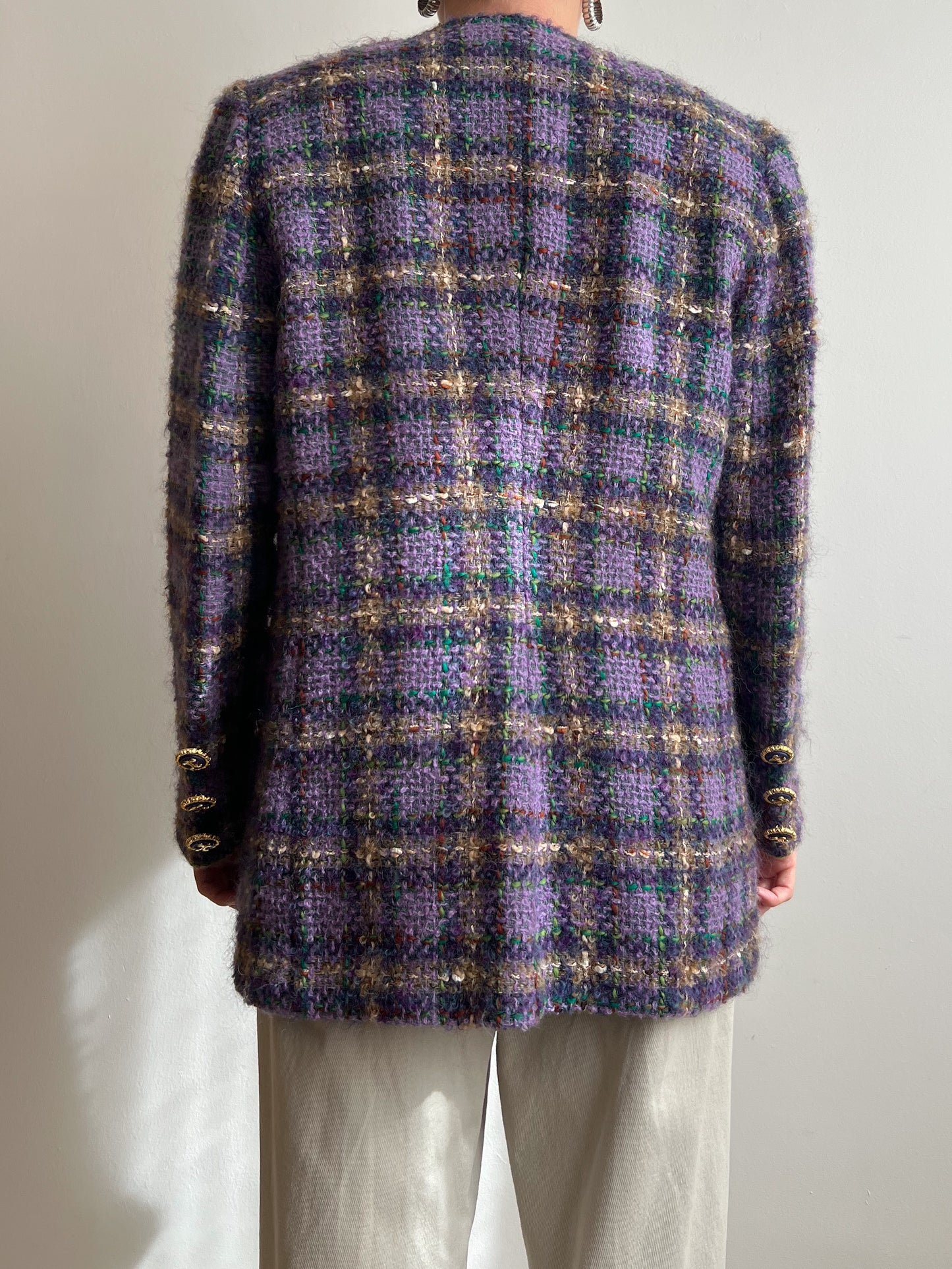 Giacca sartoriale in tweed