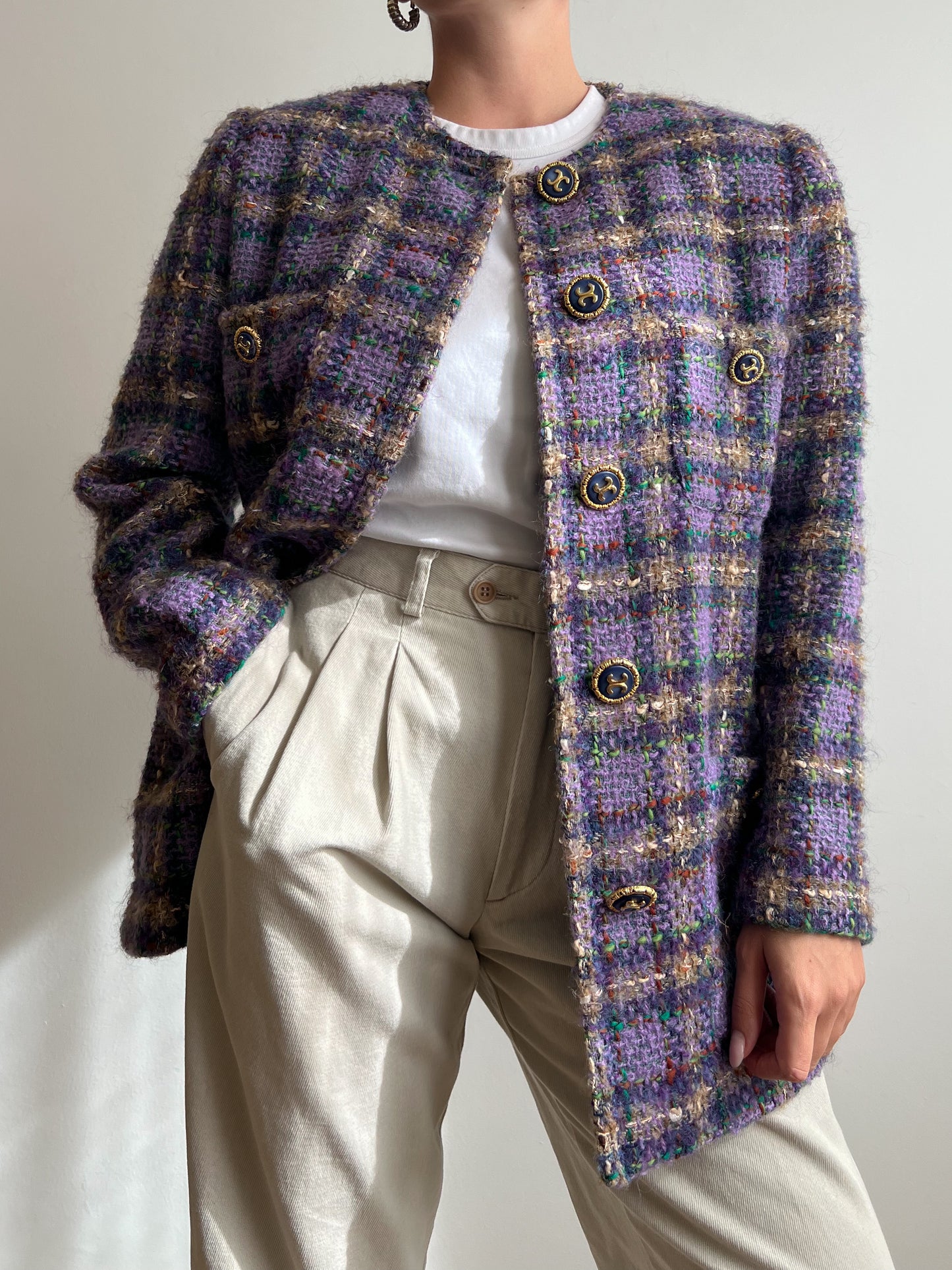 Giacca sartoriale in tweed