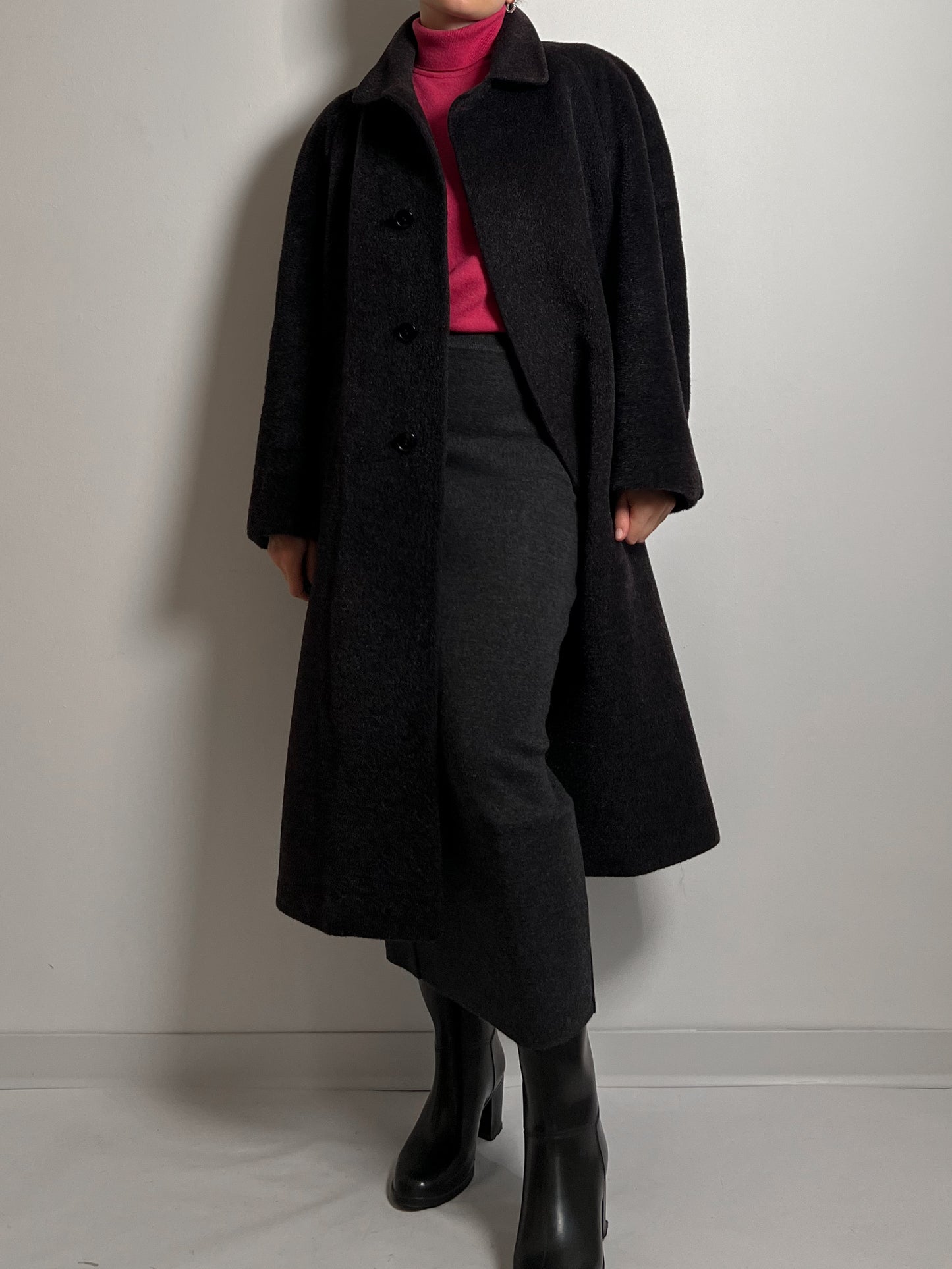 Piacenza pure virgine wool grey coat