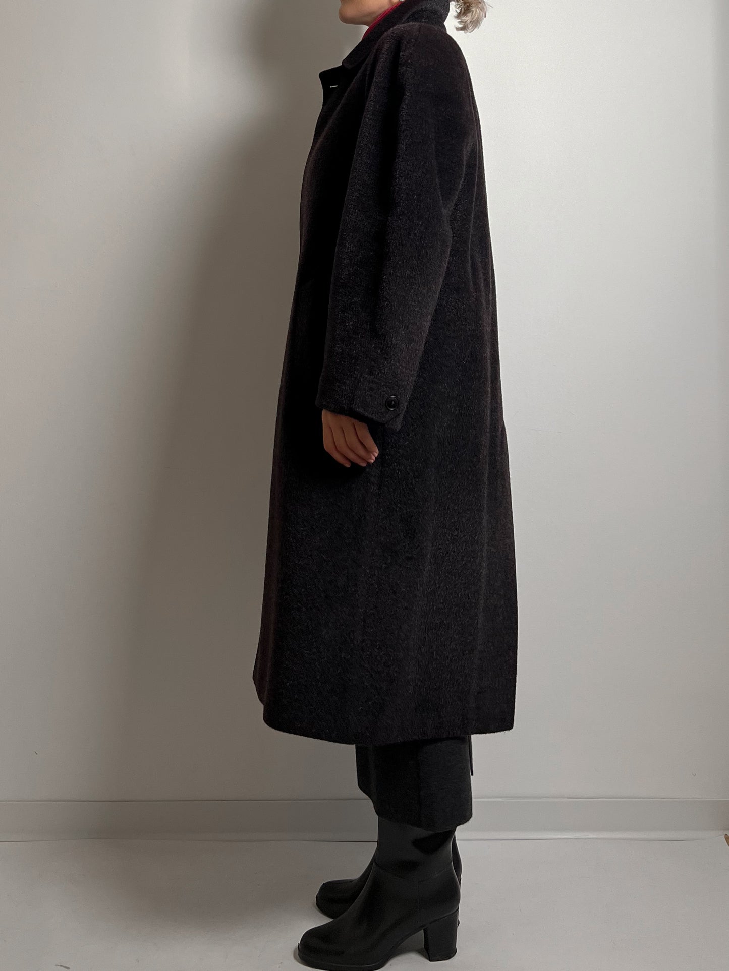 Piacenza pure virgine wool grey coat