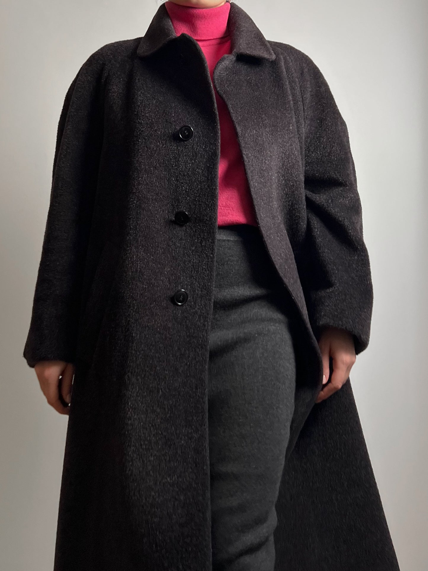 Piacenza pure virgine wool grey coat