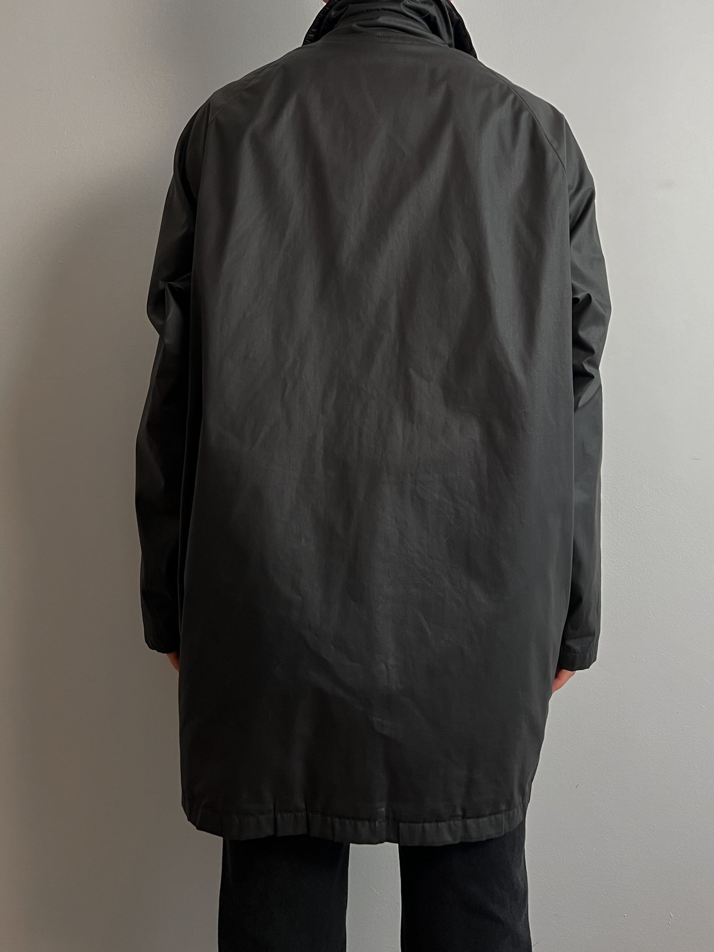 Black waterproof jacket