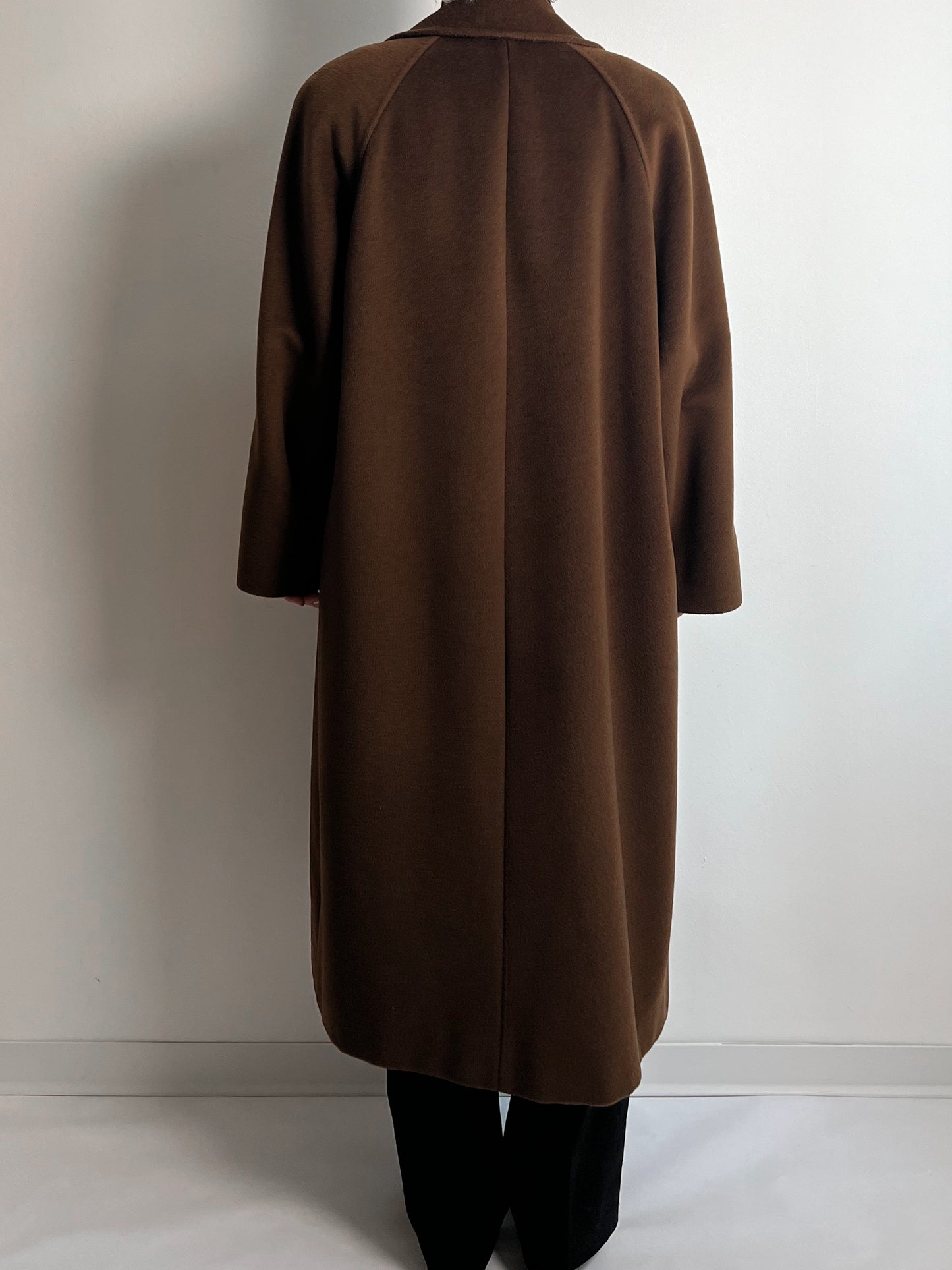 Elena Mirò/Piacenza pure wool brown coat