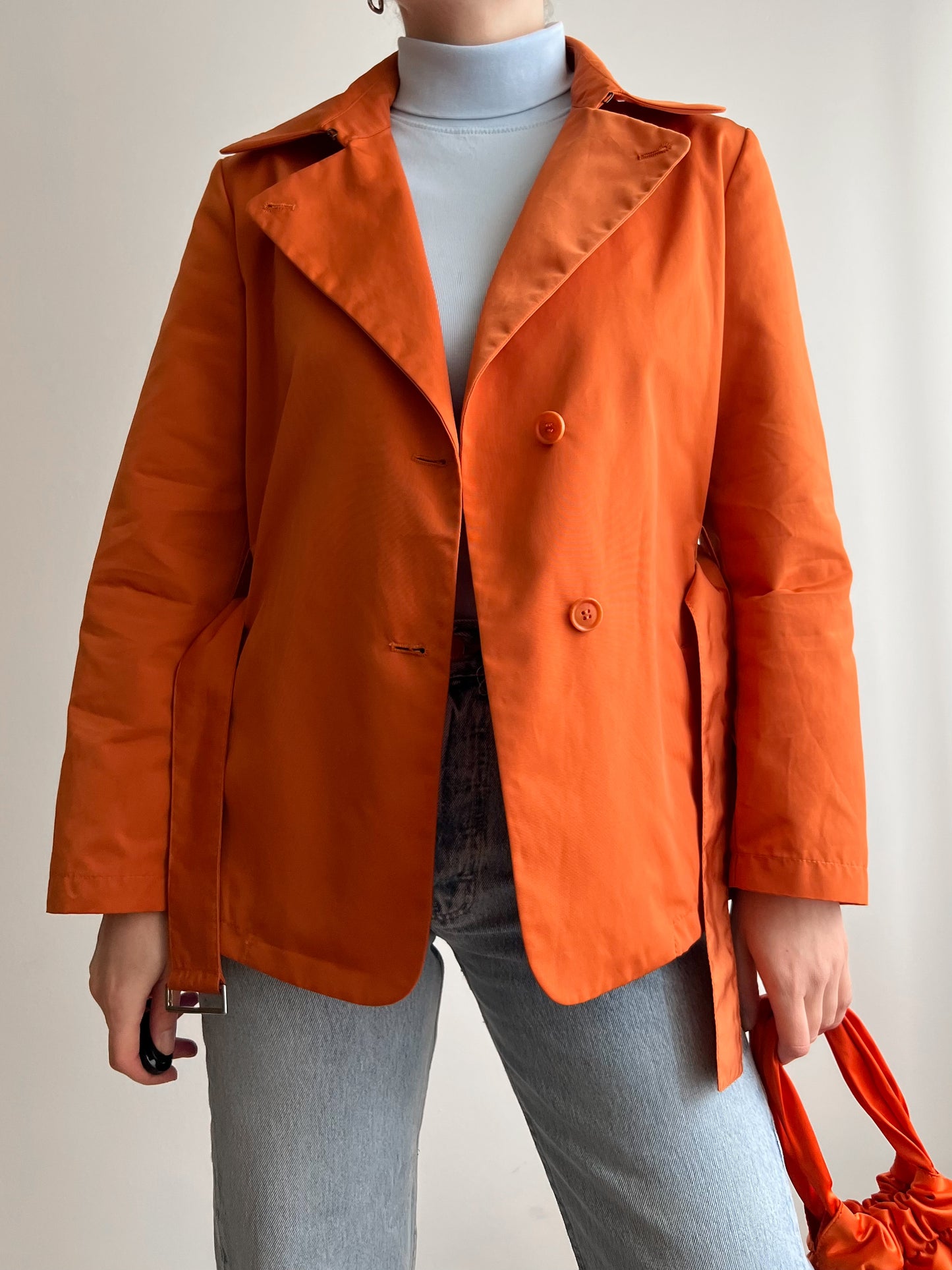 Trench arancione Max Mara