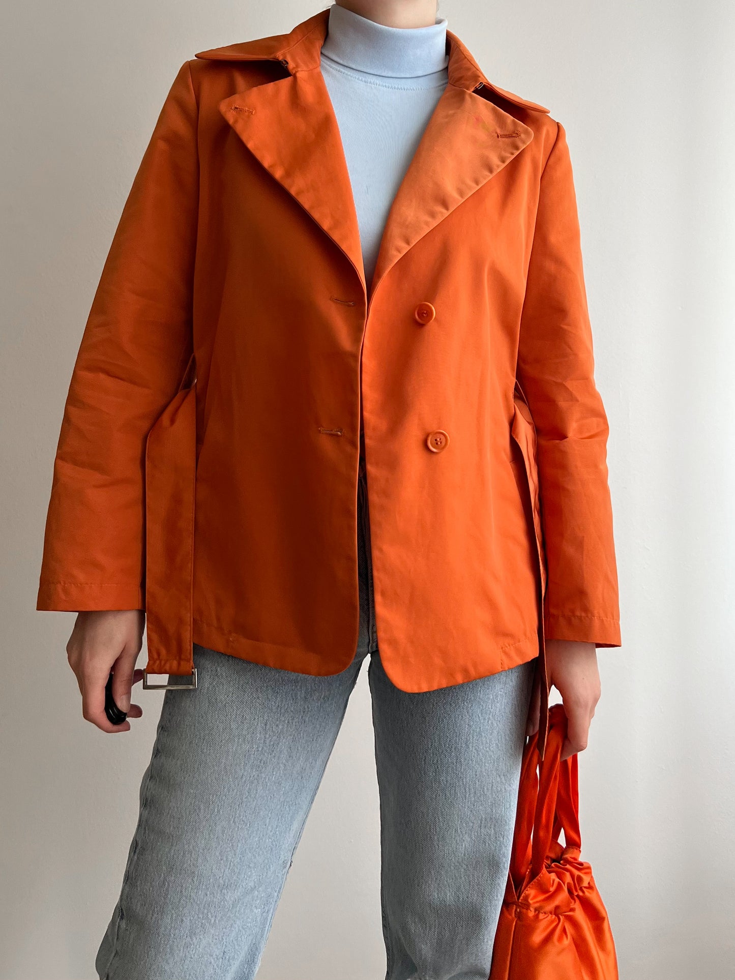 Trench arancione Max Mara