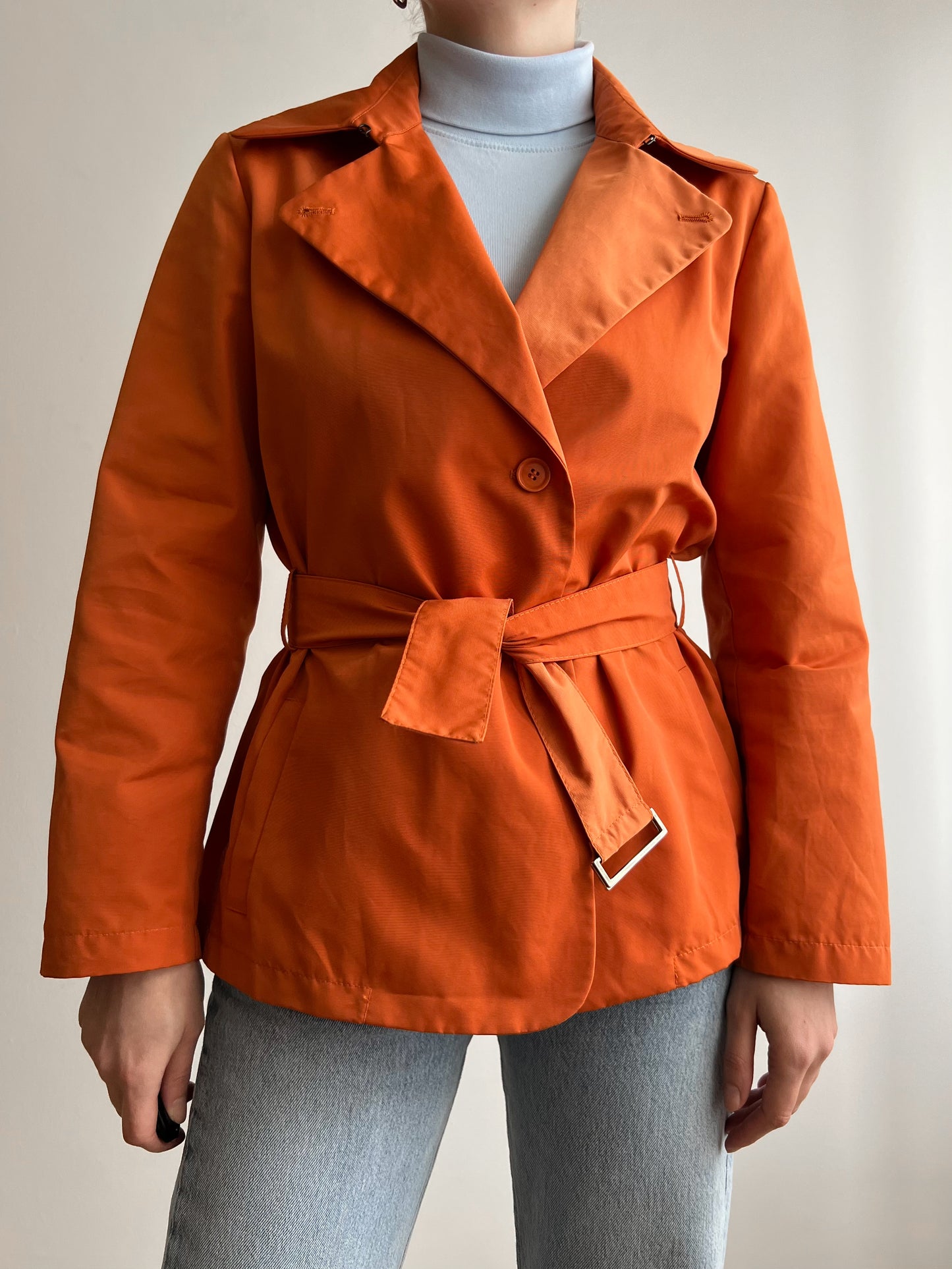 Trench arancione Max Mara