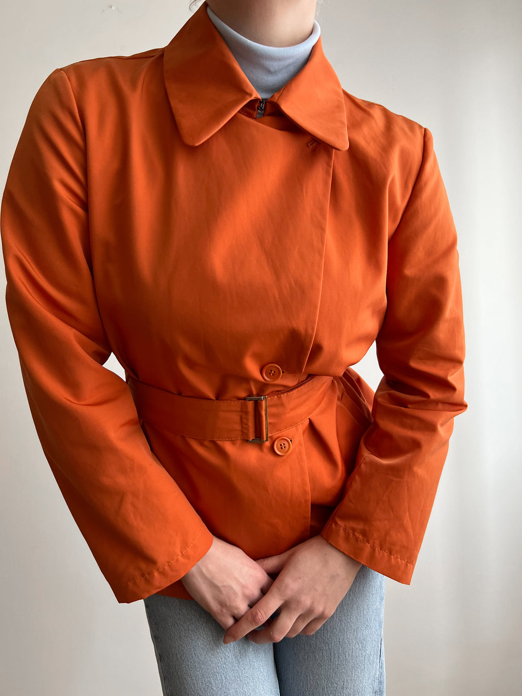 Trench arancione Max Mara