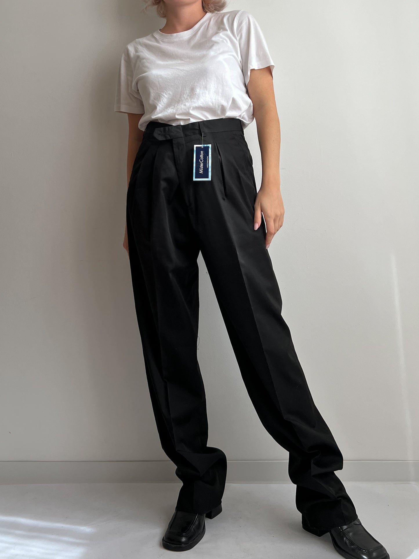 Pantaloni sartoriali neri