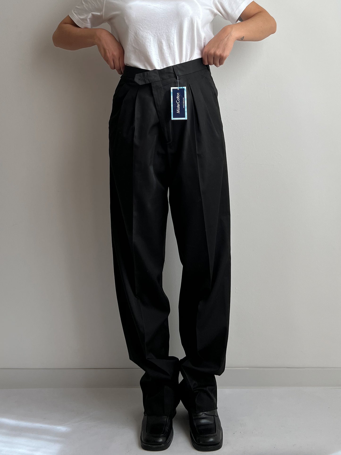 Pantaloni sartoriali neri