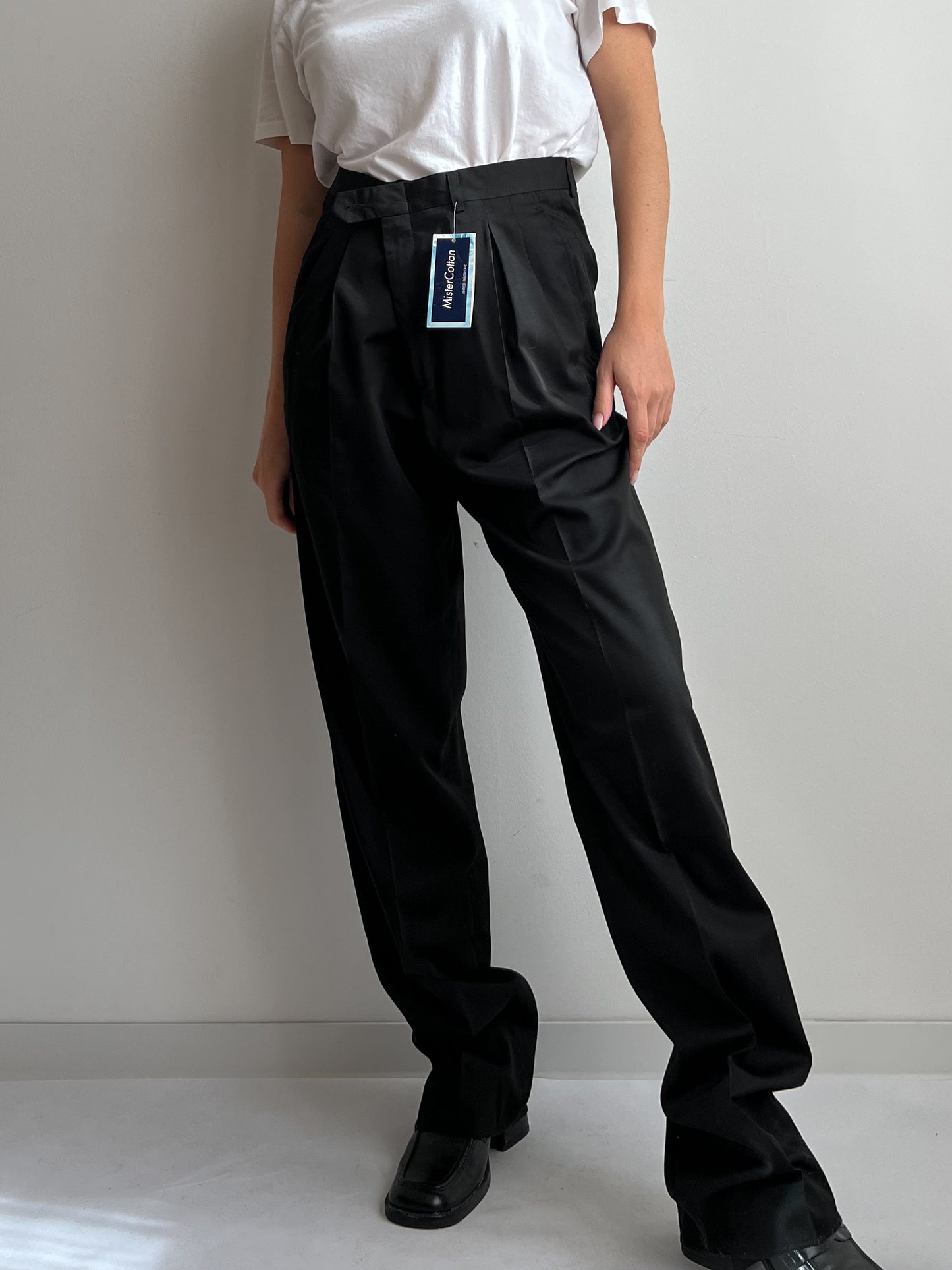 Pantaloni sartoriali neri