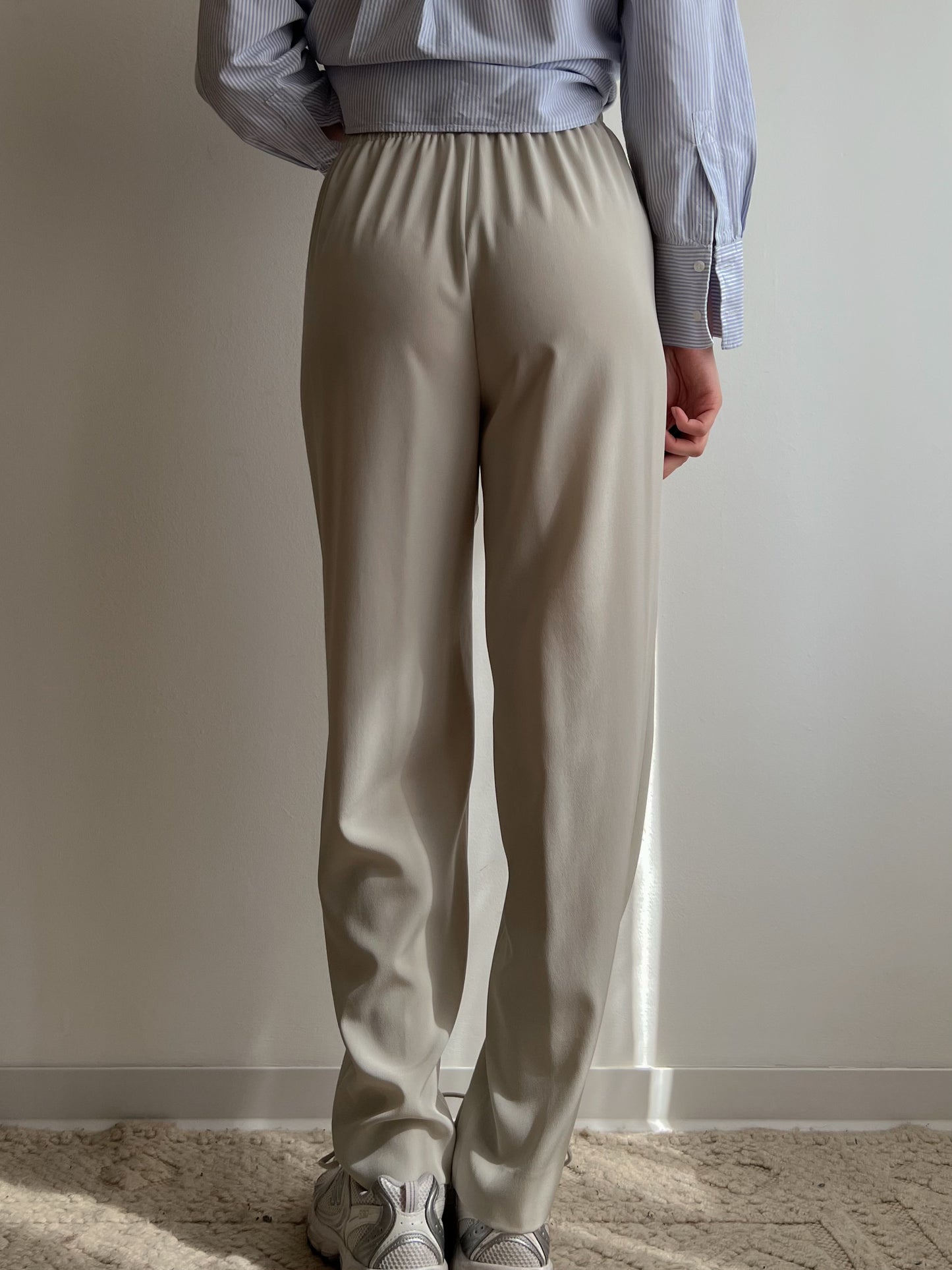 Pantaloni beige Mario Pucci Cecconi