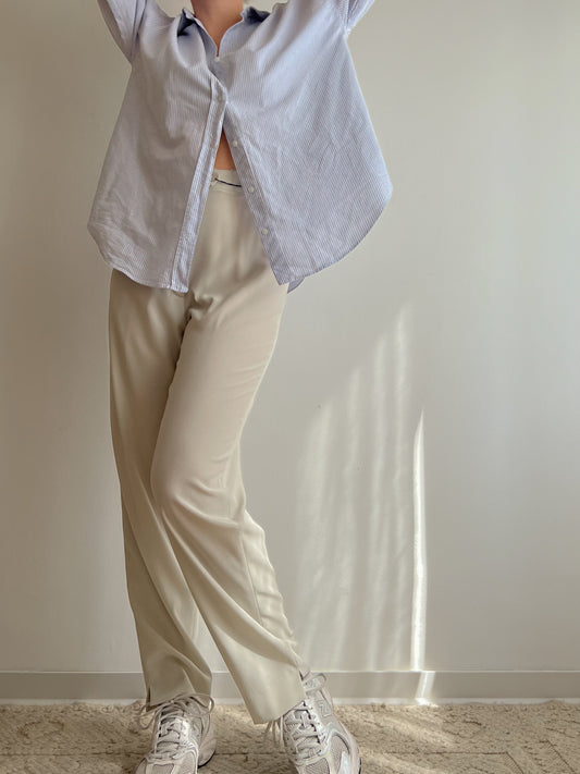 Pantaloni beige Mario Pucci Cecconi