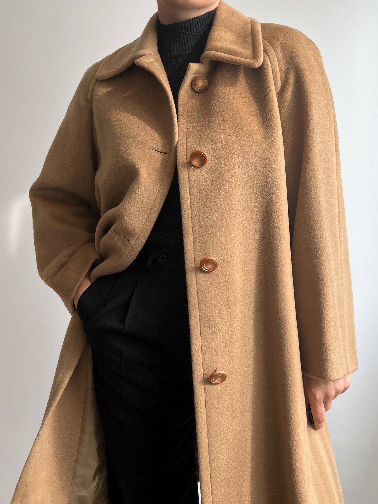 Cappotto Piacenza cammello