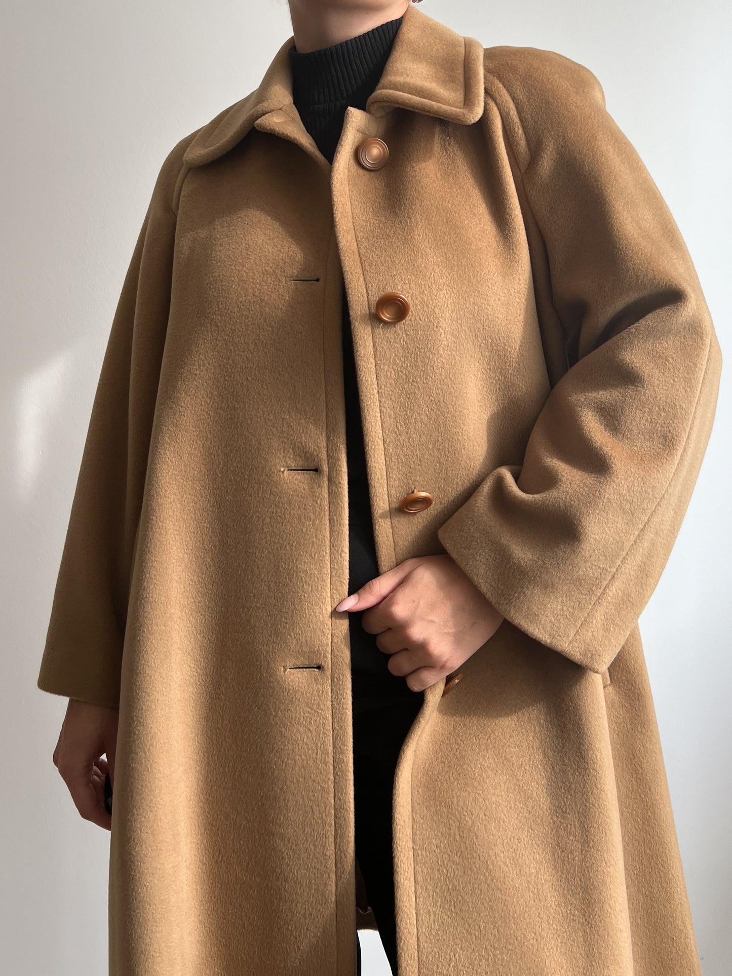 Cappotto Piacenza cammello