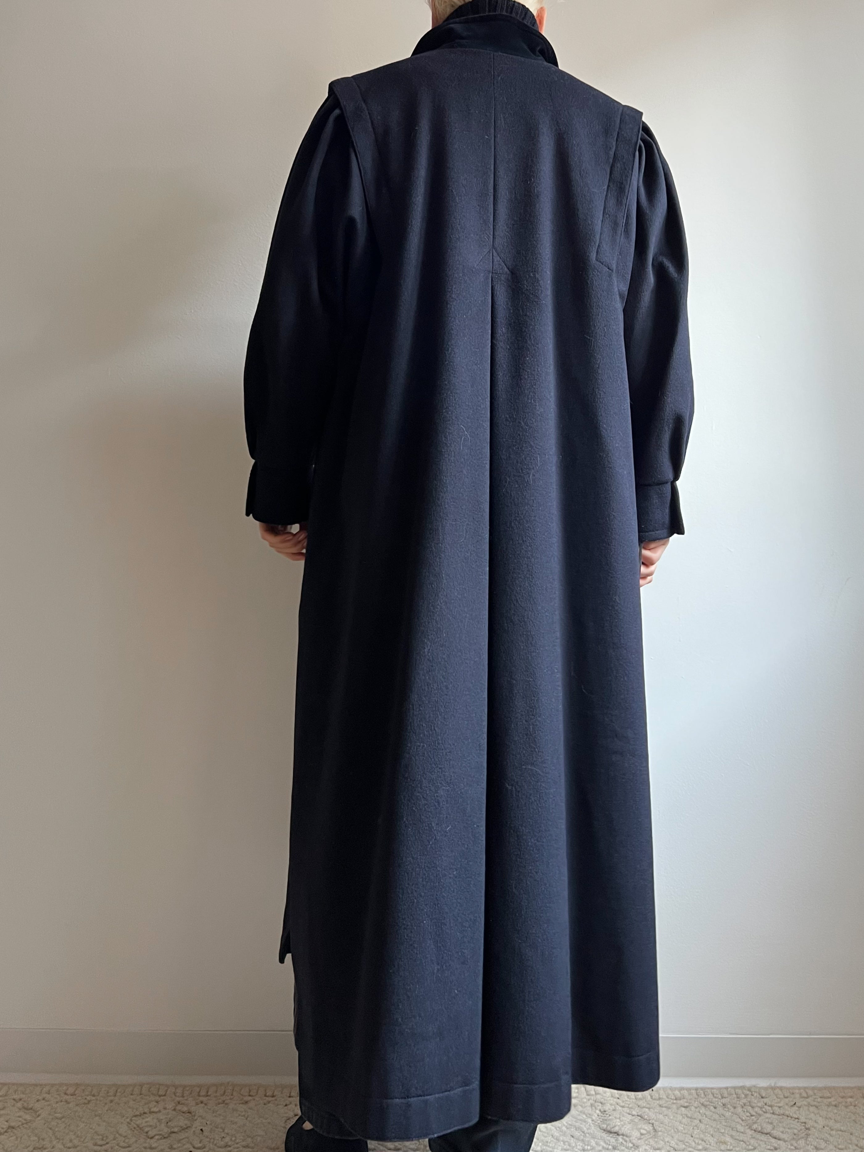 Cappotto Loden blu