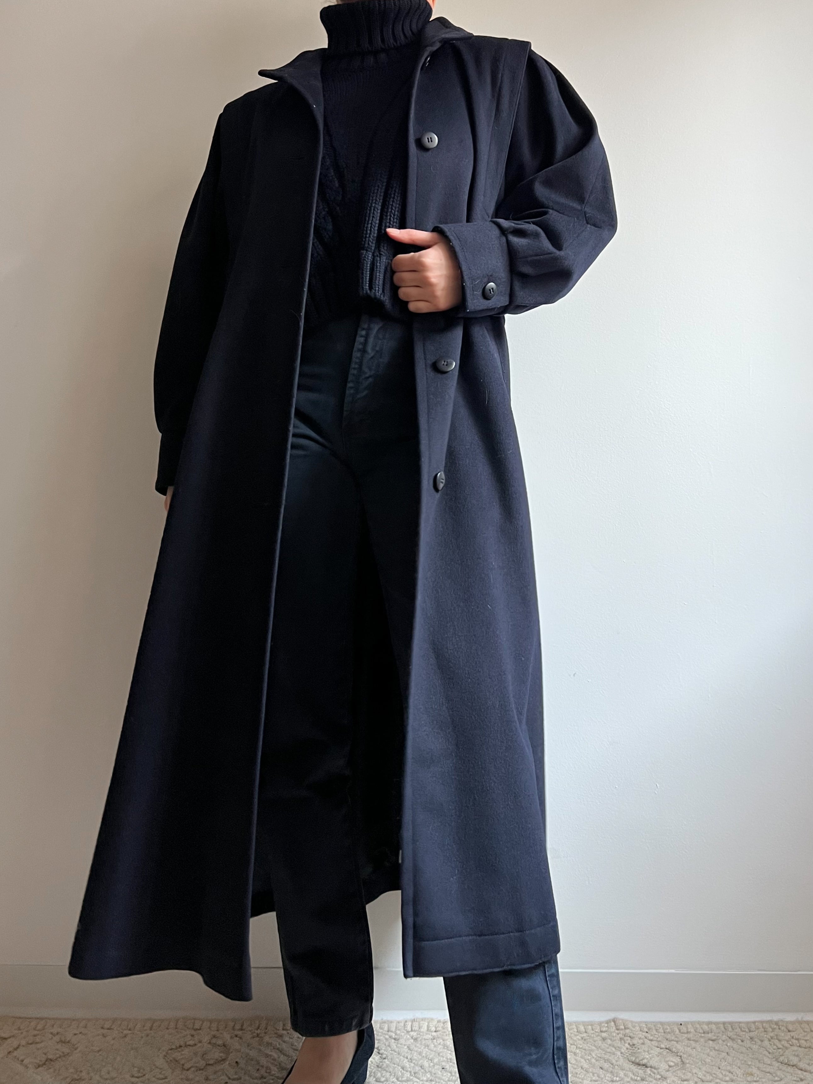 Cappotto Loden blu