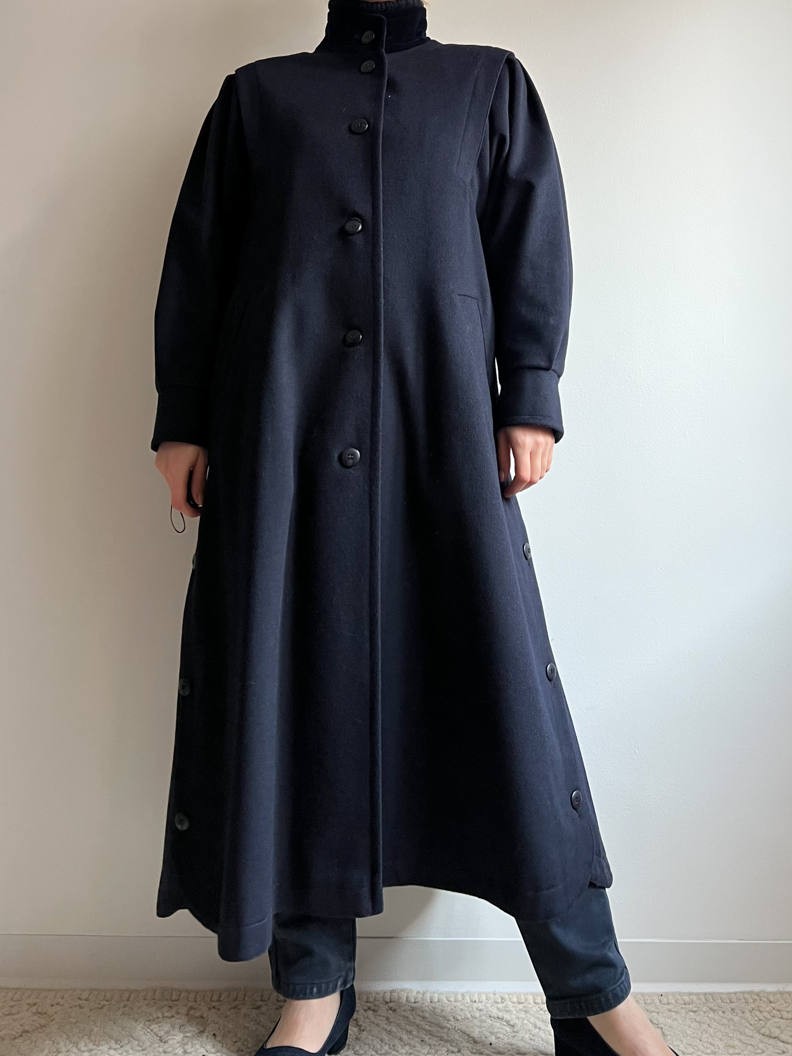 Cappotto Loden blu