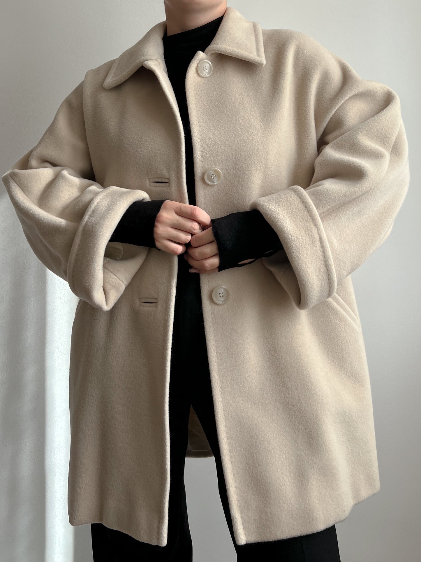 Cappotto Max Mara in lana e cashmere