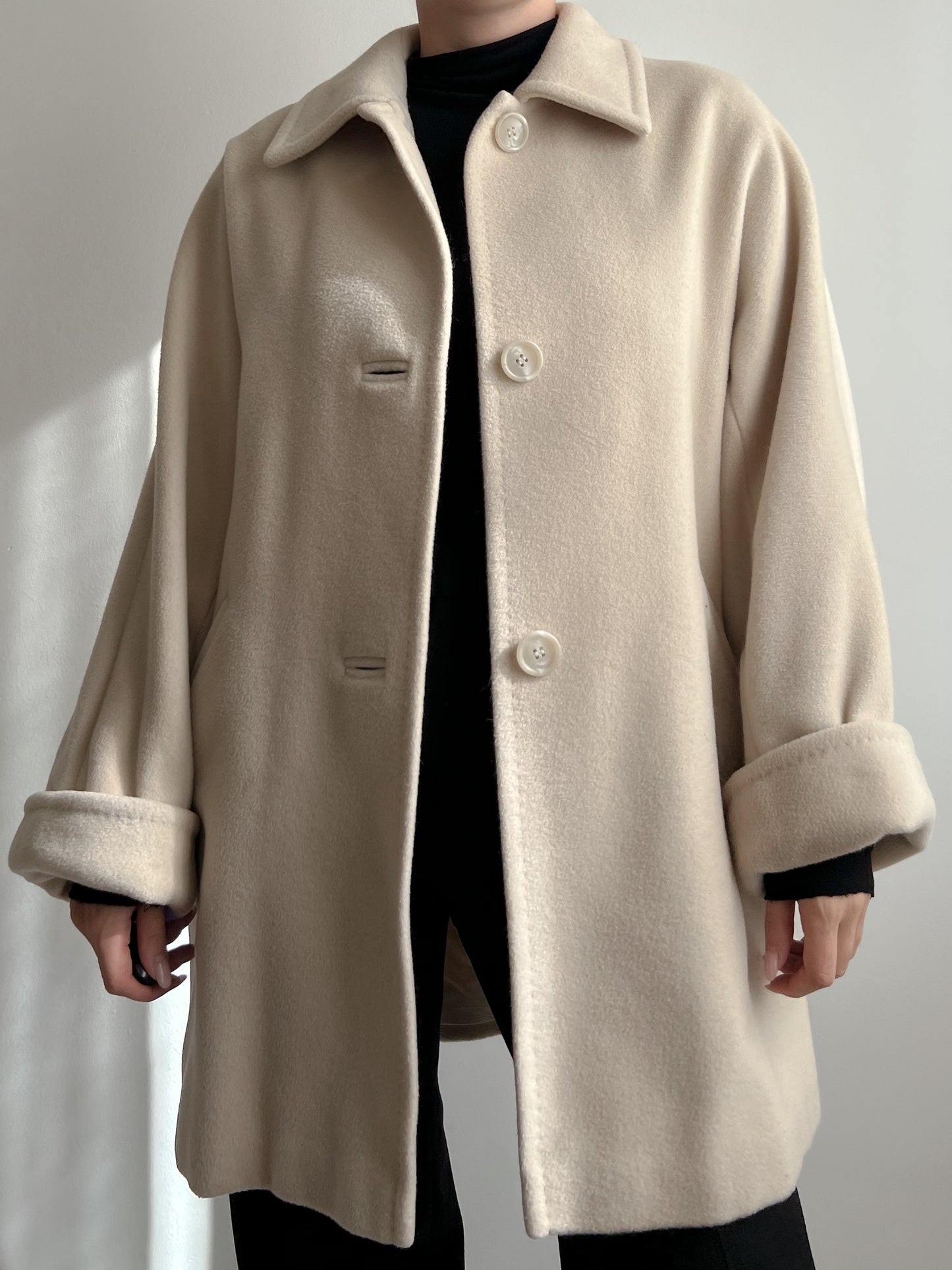 Cappotto Max Mara in lana e cashmere