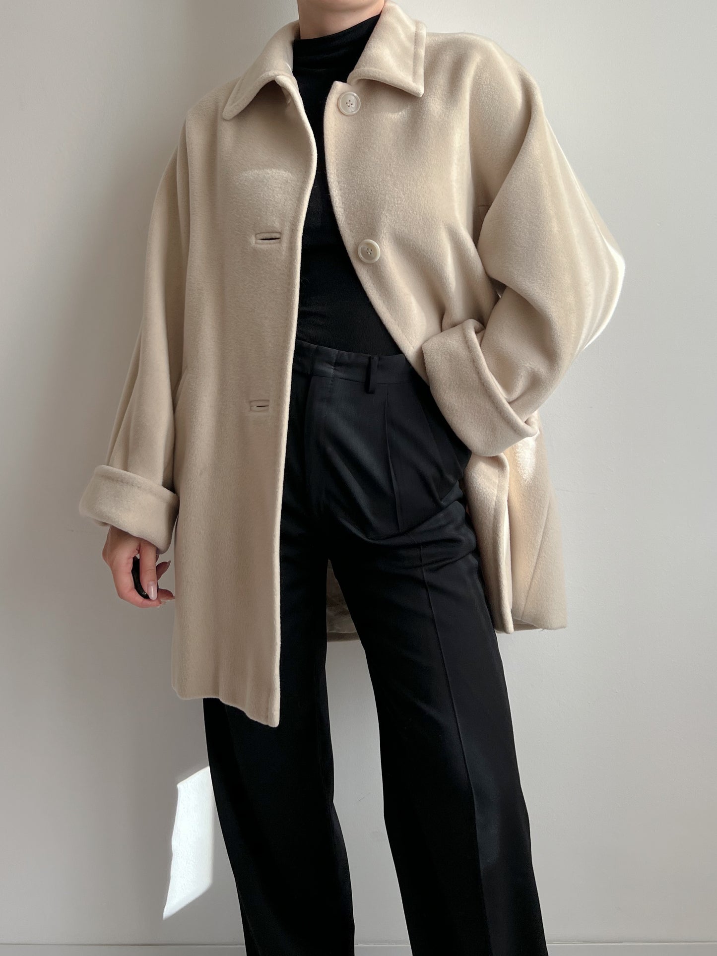 Cappotto Max Mara in lana e cashmere