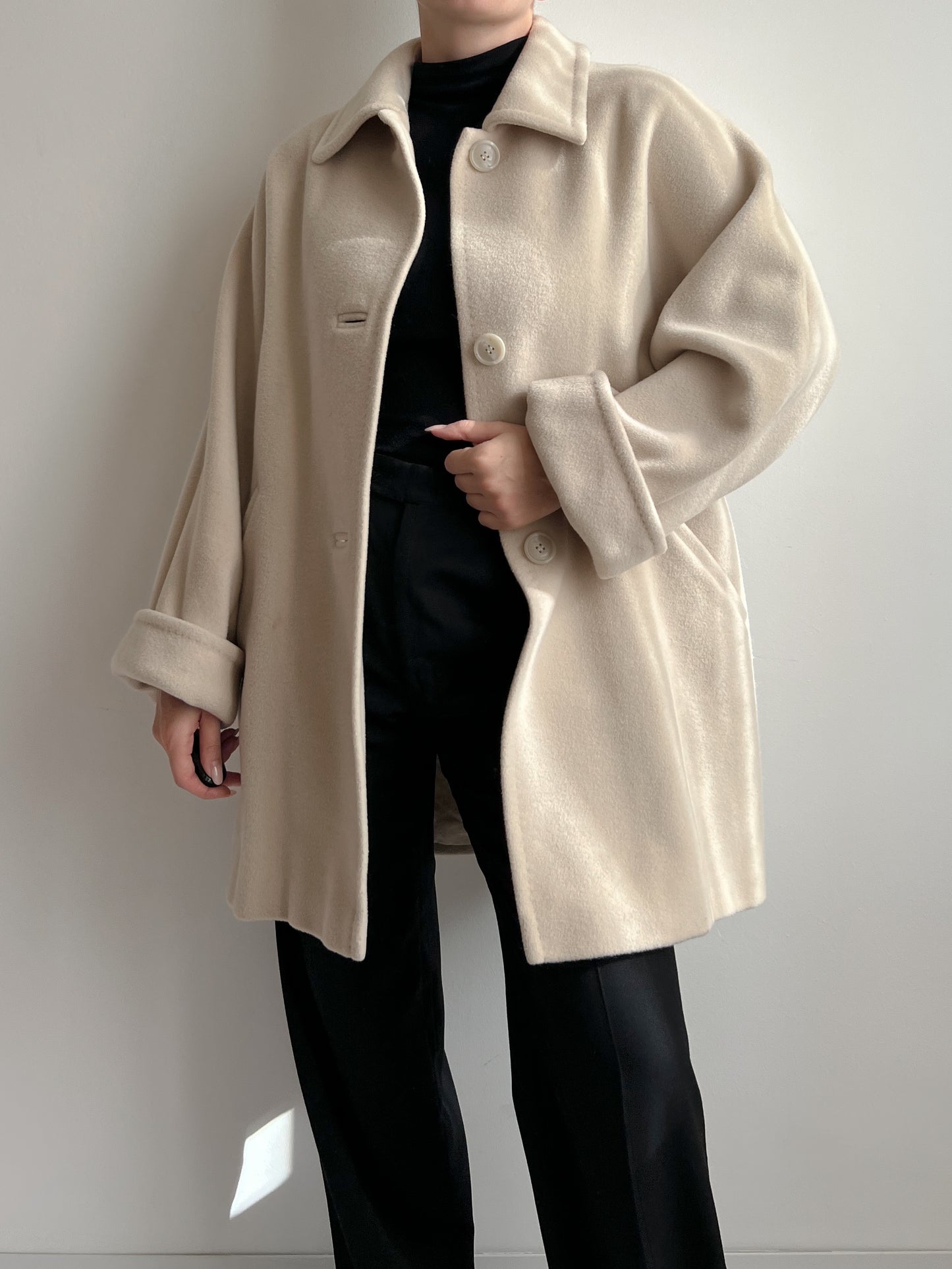 Cappotto Max Mara in lana e cashmere