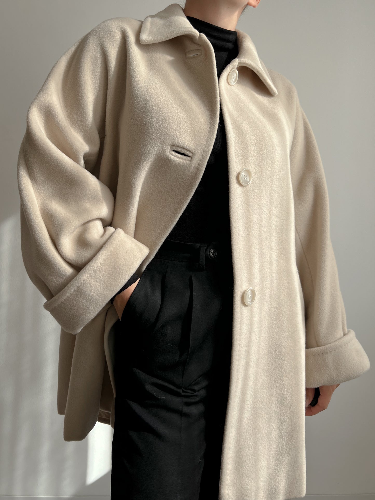 Cappotto Max Mara in lana e cashmere