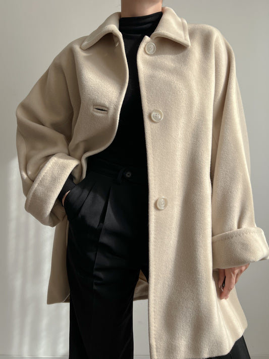 Cappotto Max Mara in lana e cashmere