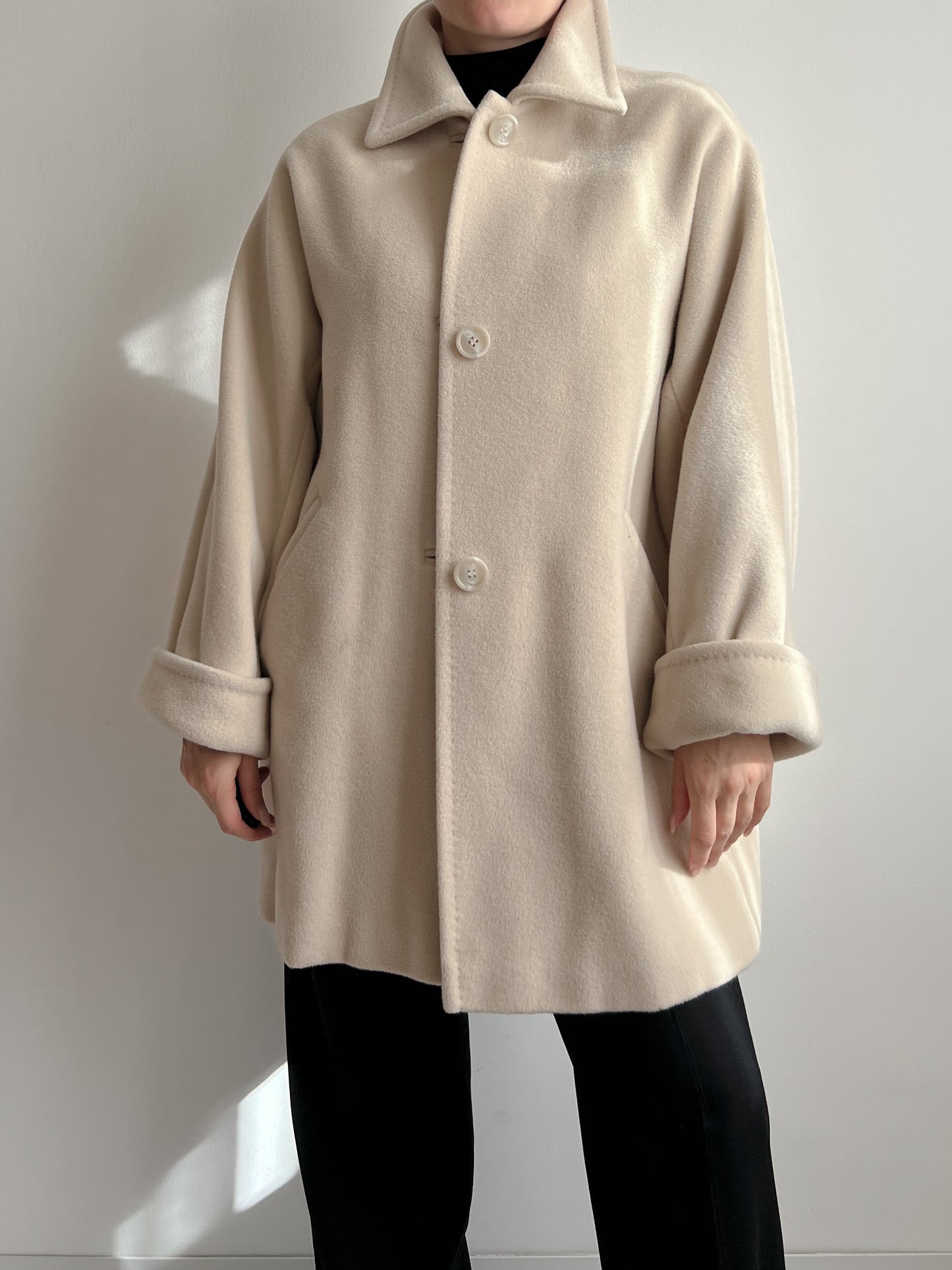 Cappotto Max Mara in lana e cashmere