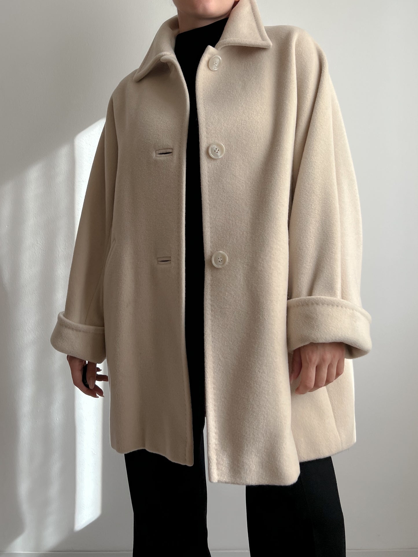 Cappotto Max Mara in lana e cashmere