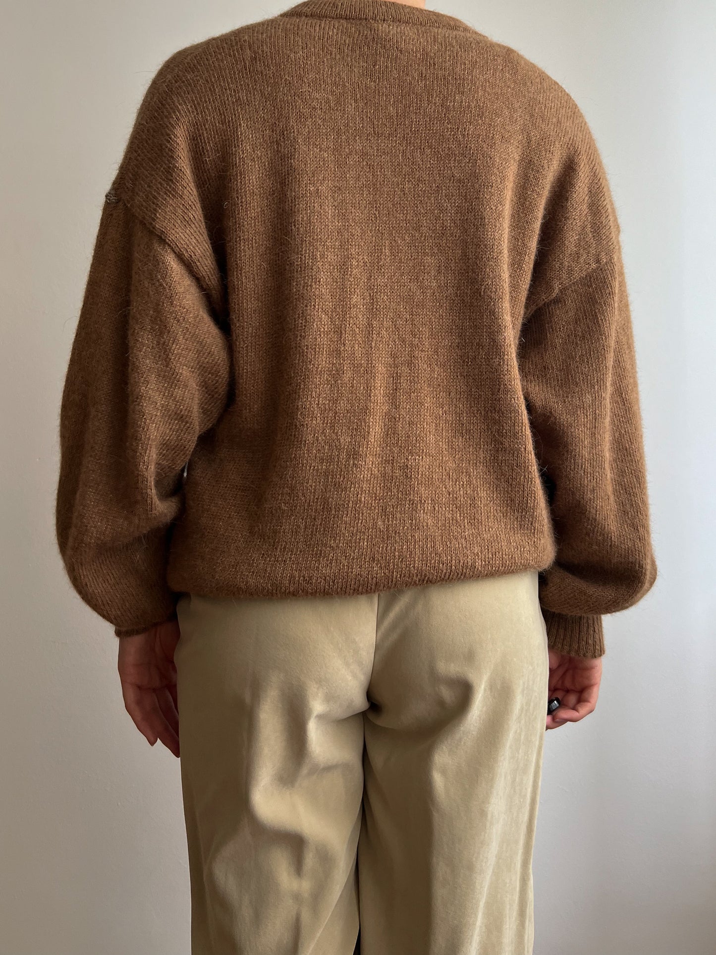 Maglione in 100% alpaca