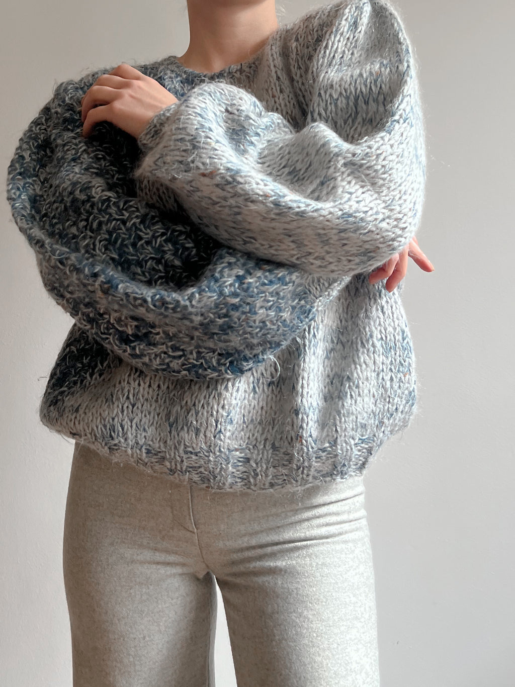 Maglione fatto a mano in lana