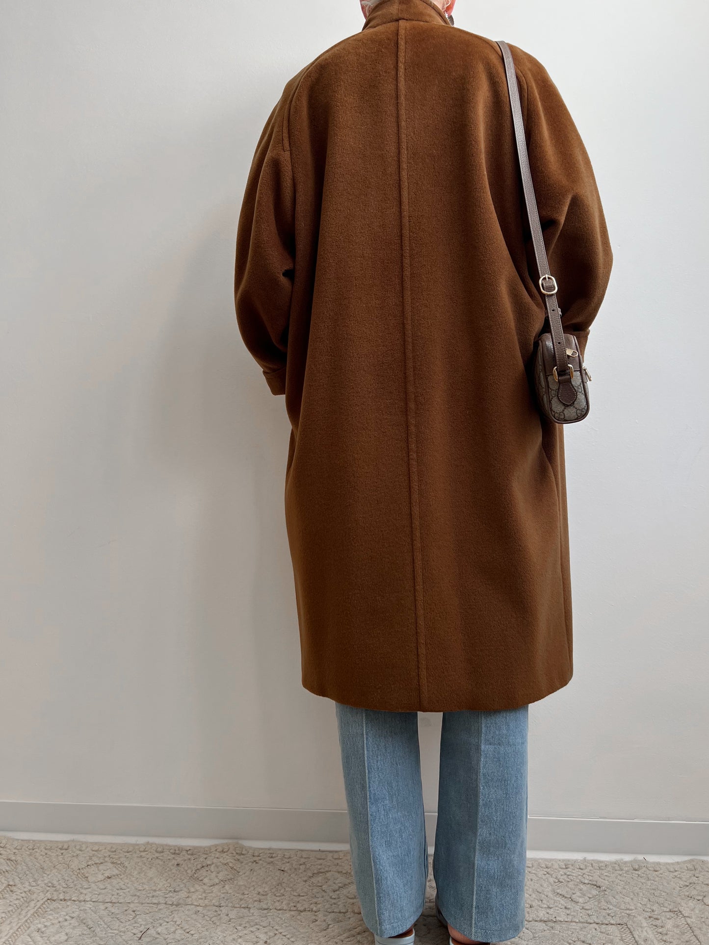 Cappotto Max Mara color cuoio