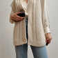 Gilet fatto a mano in lana