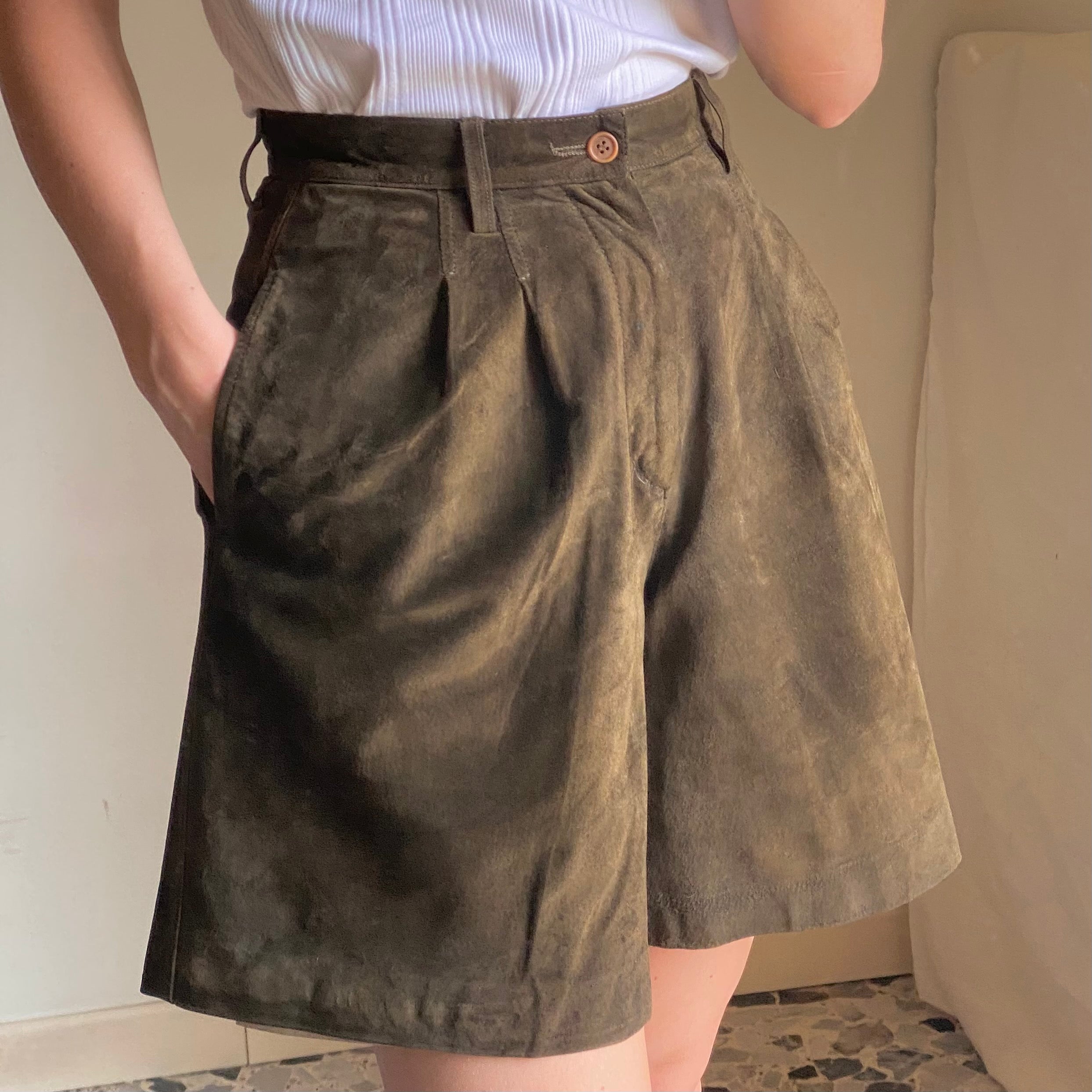 Bermuda in vera pelle