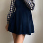 Mini dress in velluto