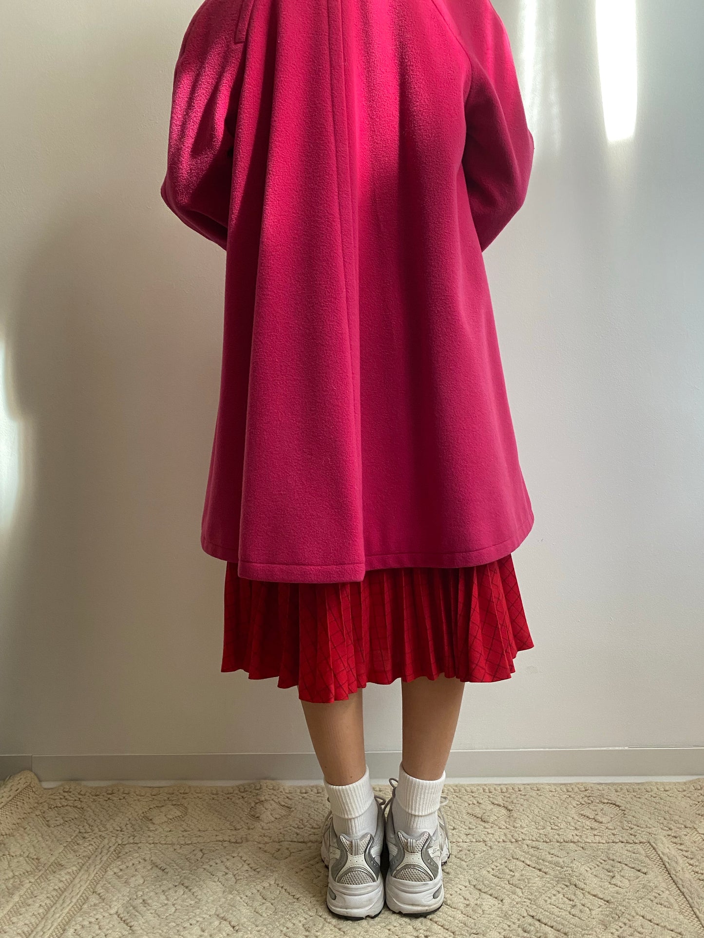 Cappotto fucsia