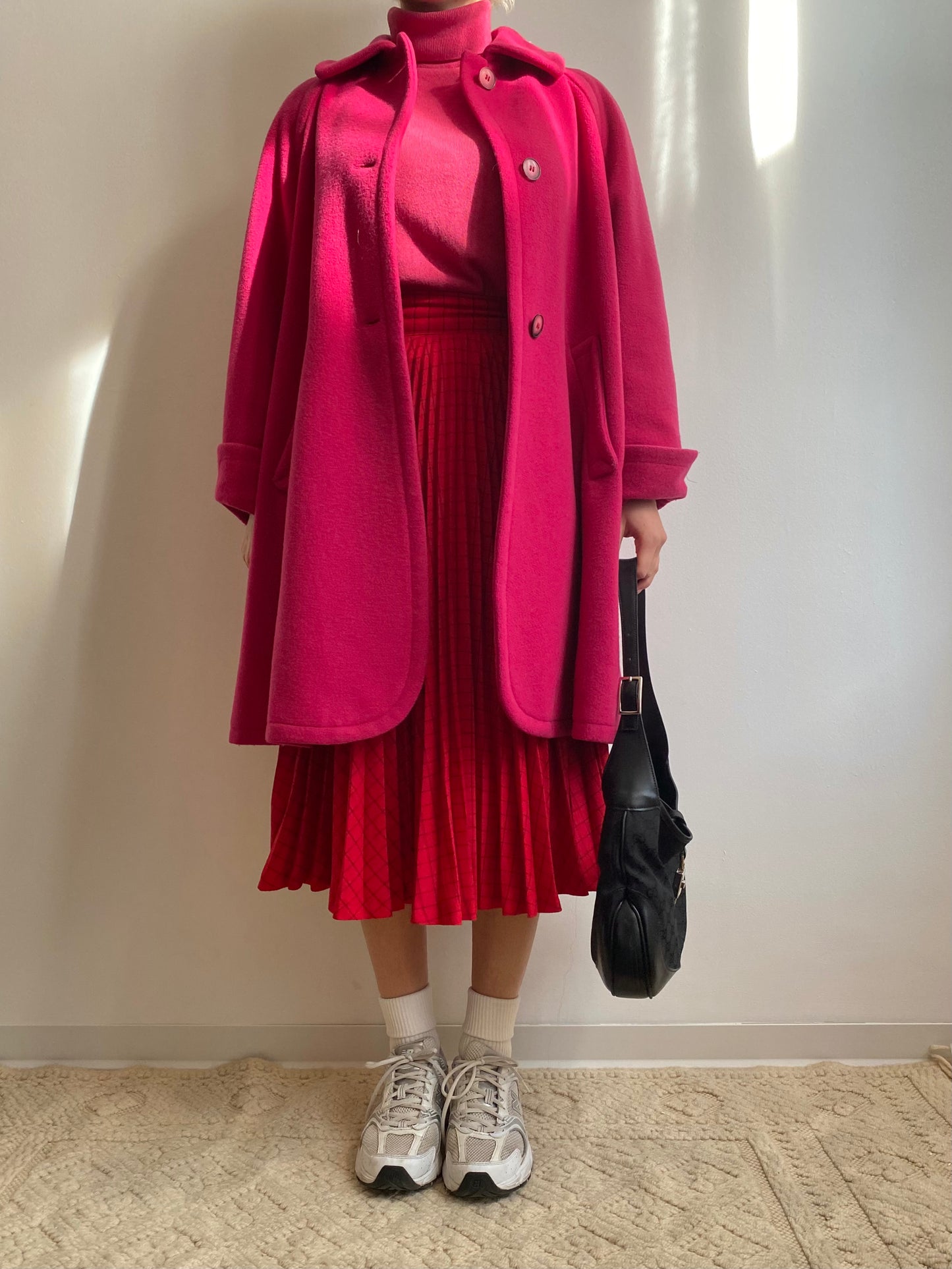 Cappotto fucsia