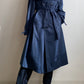Trench coat blu