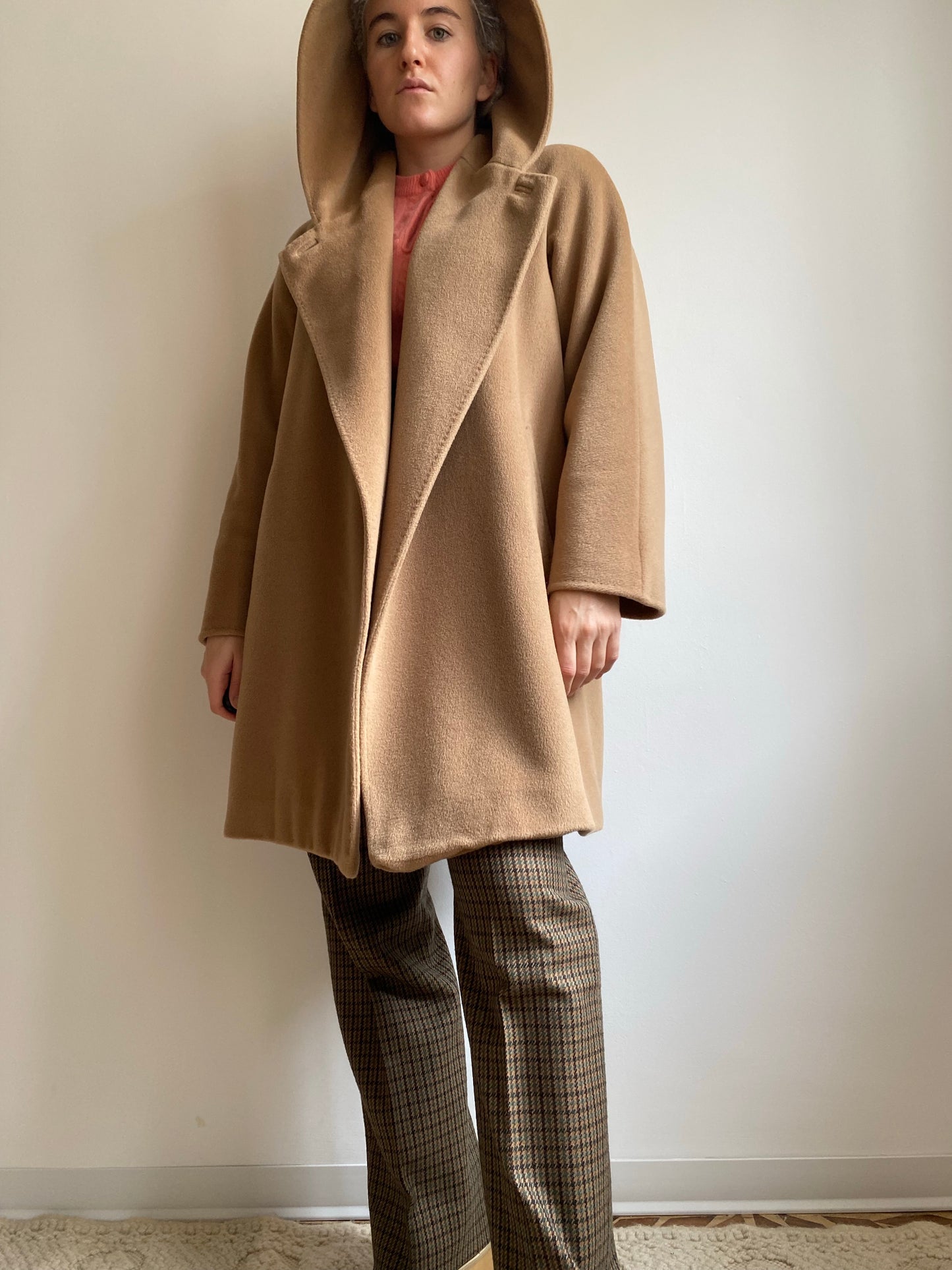 Cappotto Max Mara con cappuccio