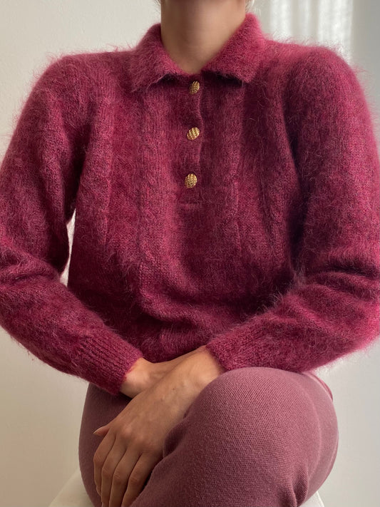 Maglione in kid mohair