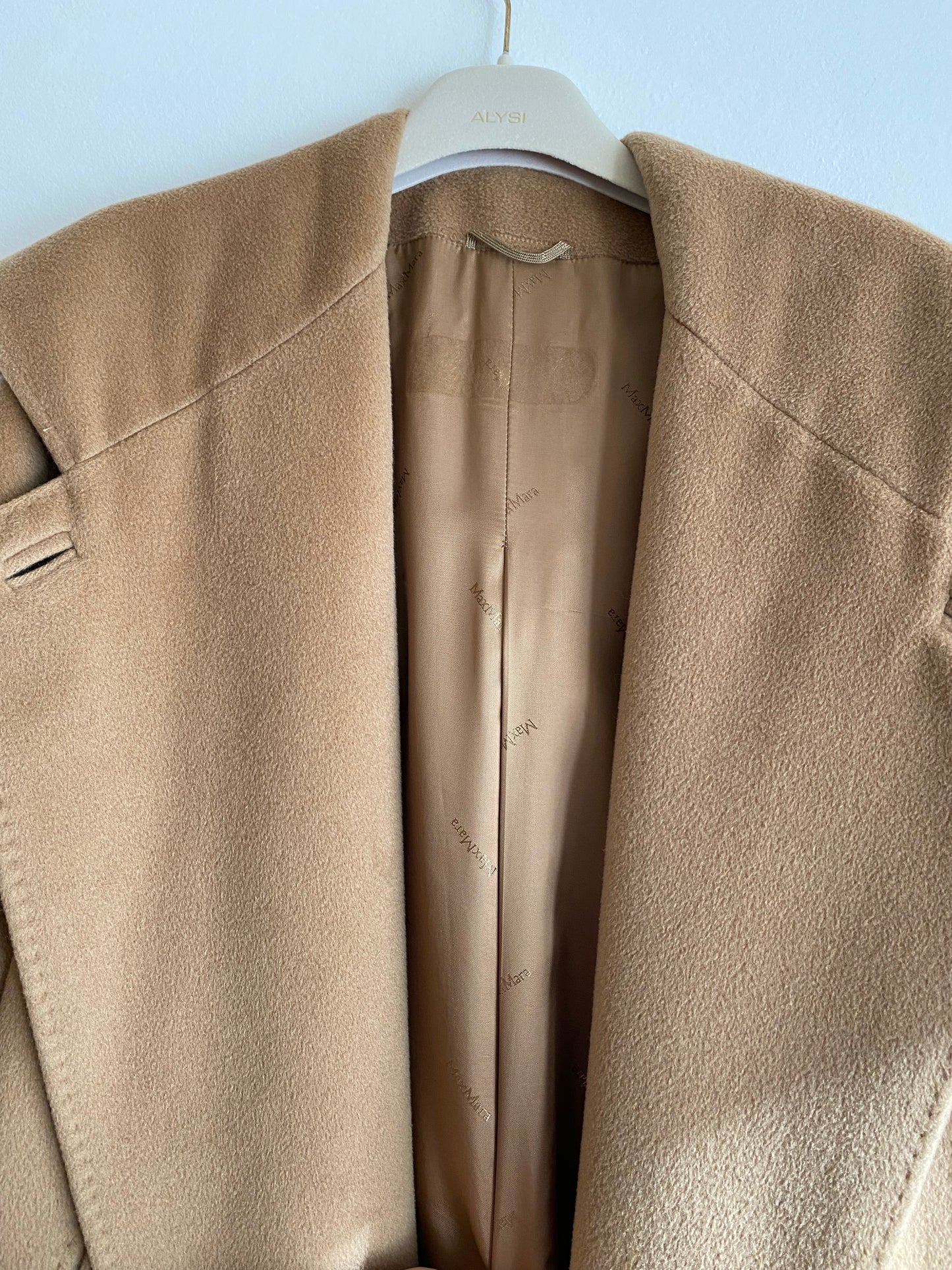 Cappotto Max Mara con cappuccio