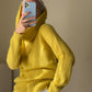 Maglione in lana e mohair