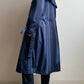 Trench coat blu