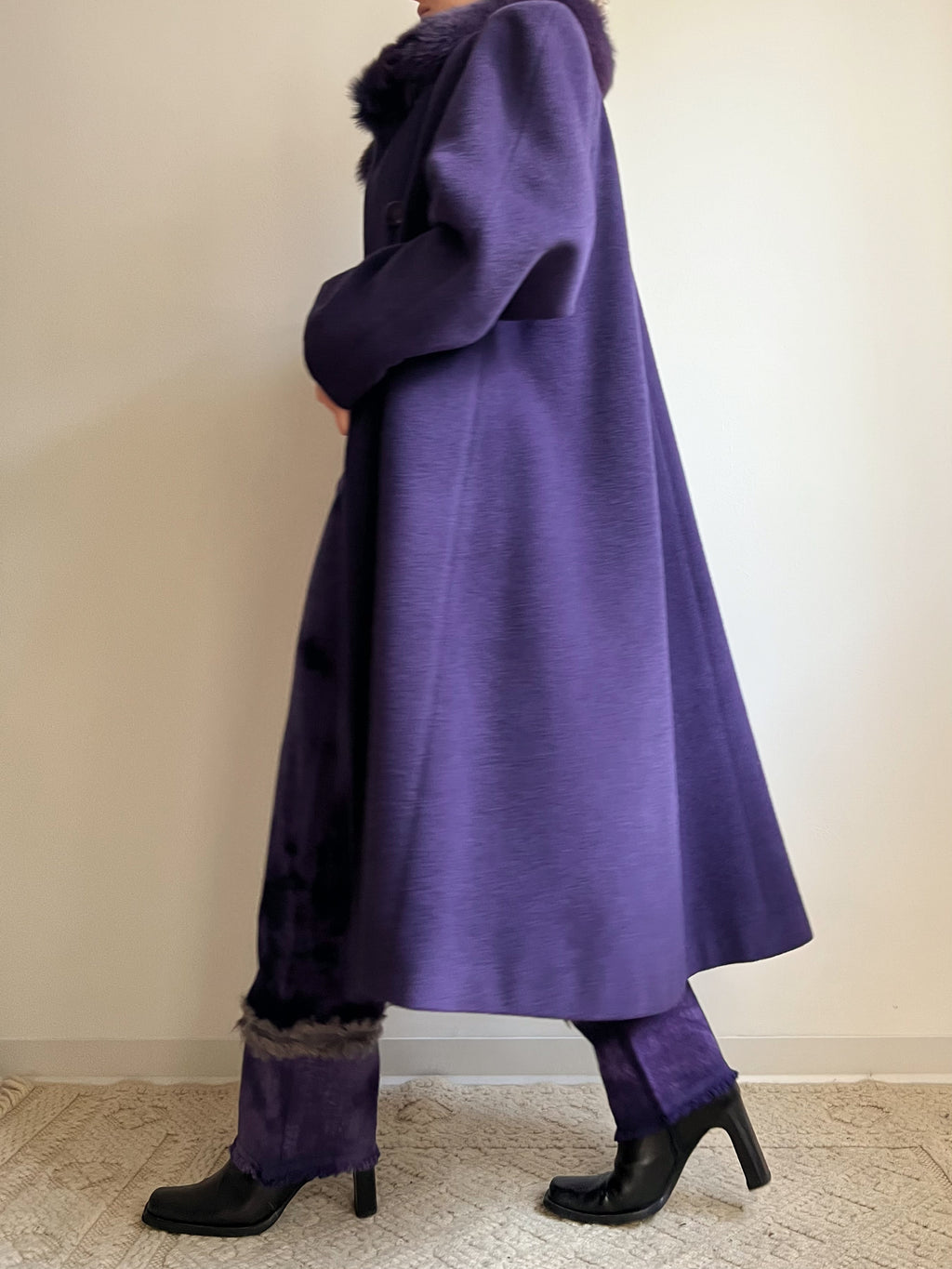 Cappotto Piacenza viola