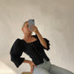 Blusa austriaca vintage